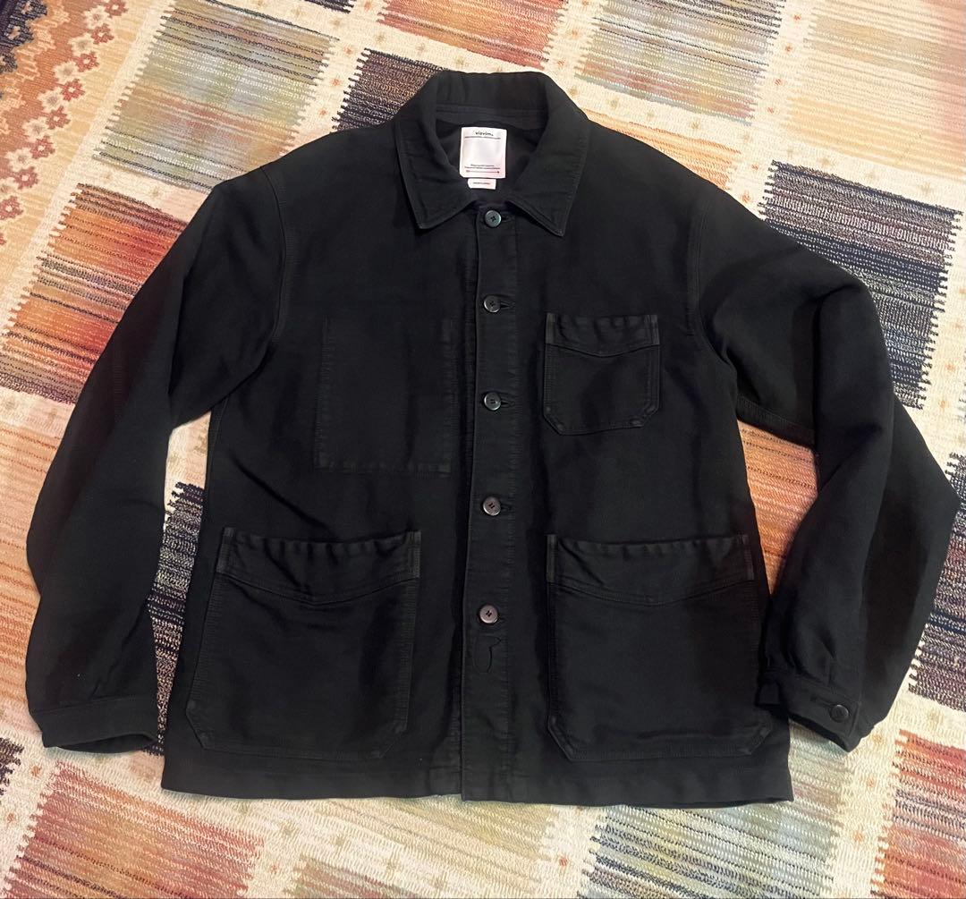 ジャケット・アウター visvim TRAVAIL COVERALL MOLESKIN DMGD 3