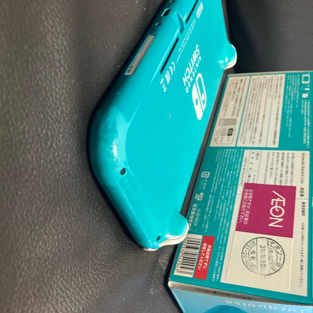 【ジャンク品】Switch Lite ターコイズ 本体 箱付き