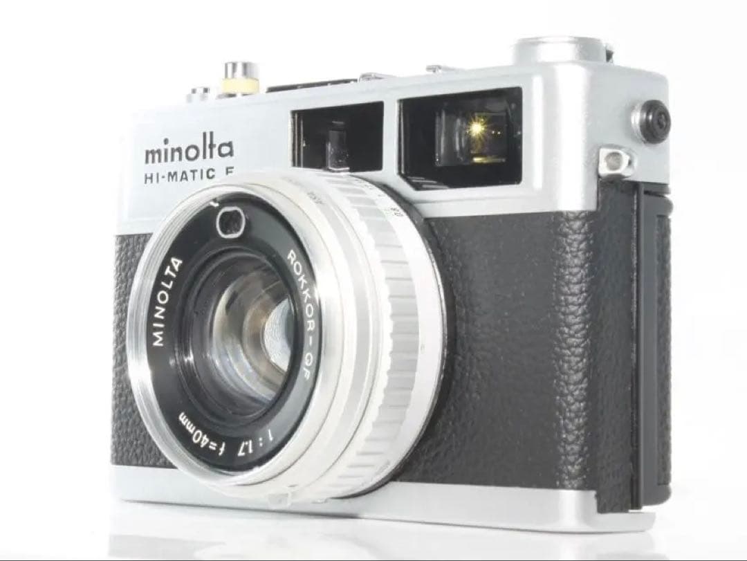整備品　Minolta Hi-Matic E フィルムカメラ　レンジファインダー