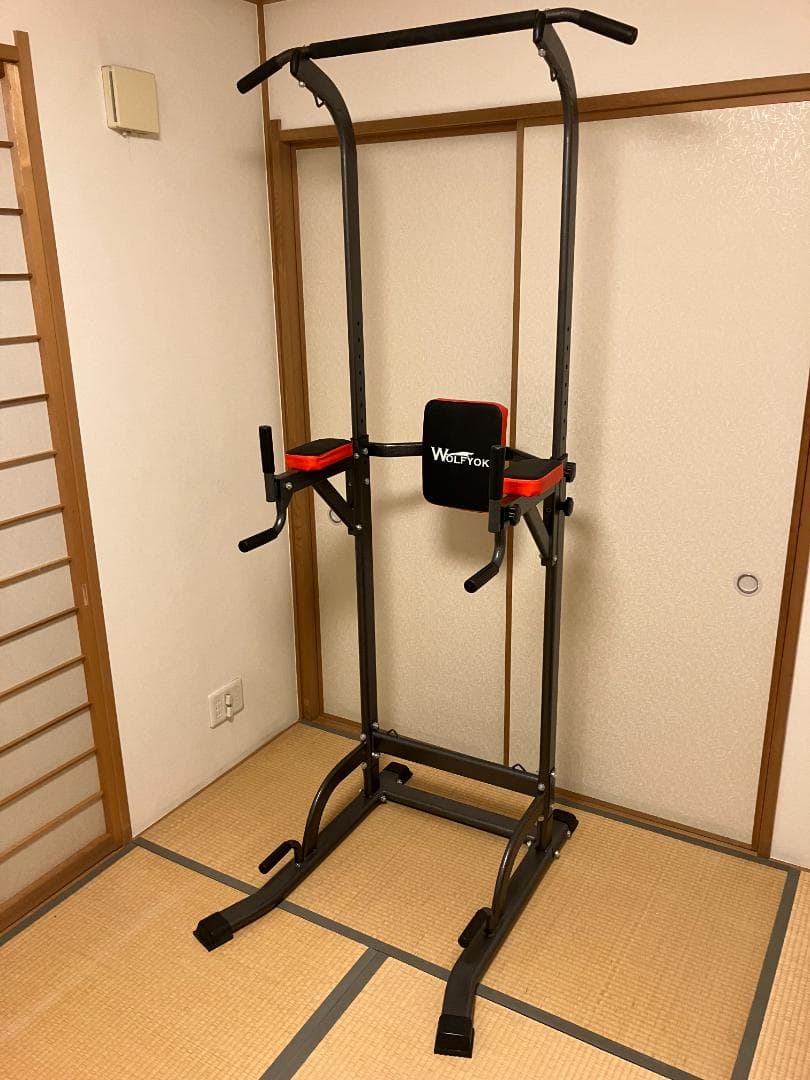 LEO1202、【美品】ぶら下がり健康器 懸垂マシン Wolfyok