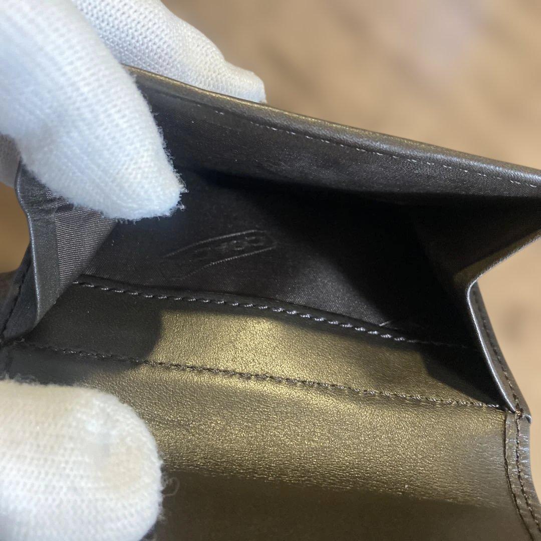 【未使用】COACH コーチ シグネチャー 折り財布 ★キャンパス×レザー