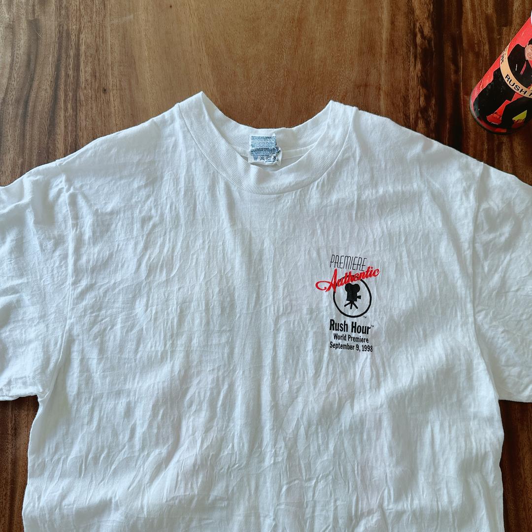 【A】激レア！映画　rush hour ラッシュアワー　Tシャツ　M