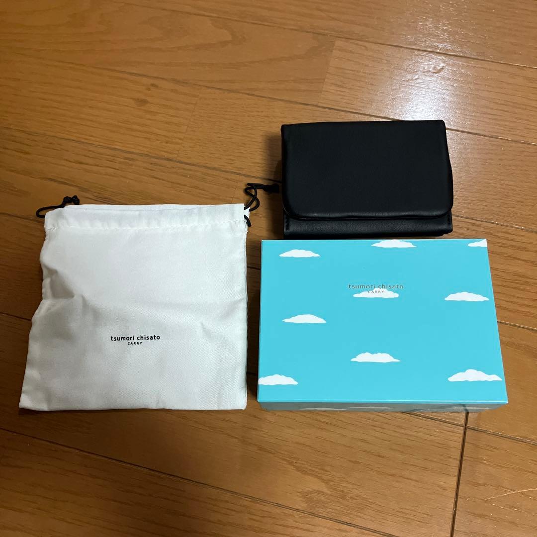 【お値下げしました‼️】 ✨新品✨　ツモリチサト 三つ折りソフトレザー財布