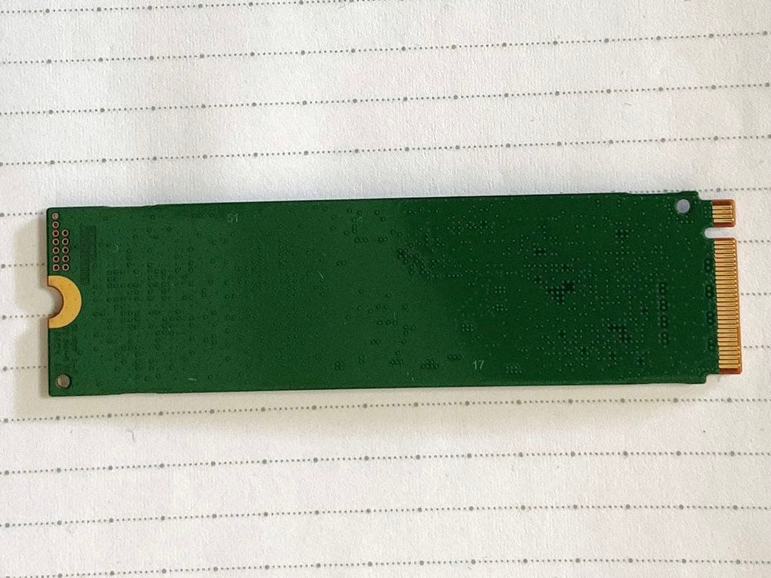 SAMSUNG NVME SSD M.2 512GB 2720時間 動作品