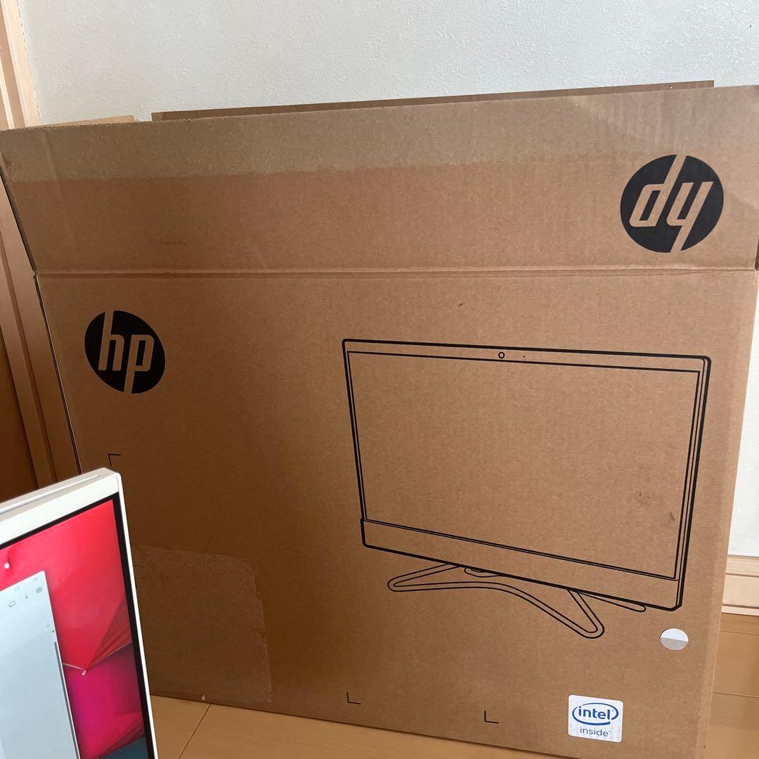 HP Core i3 8GB HDD2TB 24インチ　デスクトップ PC