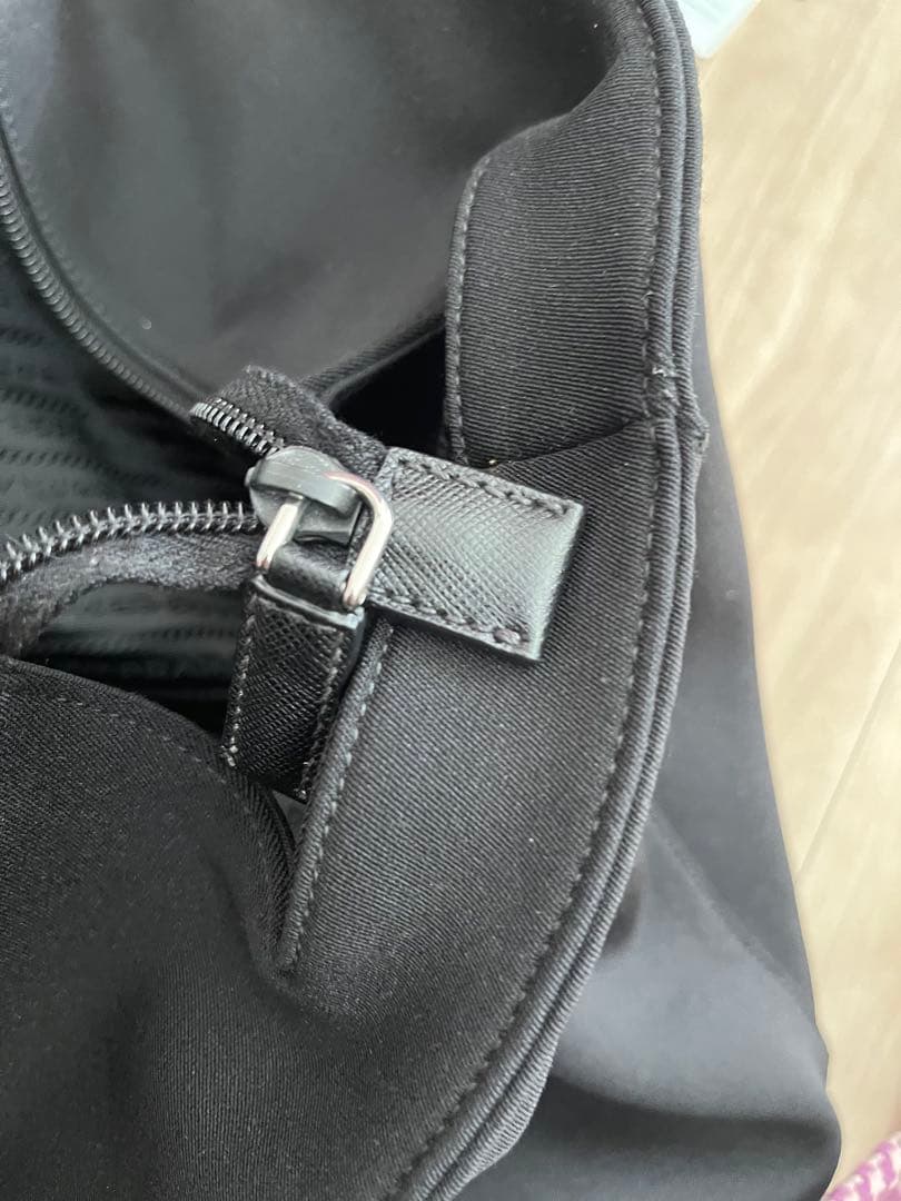 3児ママ‼️【PRADA】【未使用品】TESSUTO ブラックトート バッグ