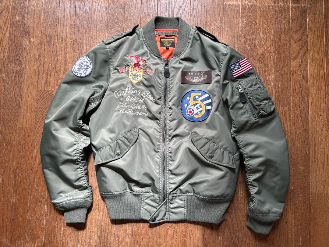 【美品】アヴィレックス AVIREX L－2 5th AIR FORCE