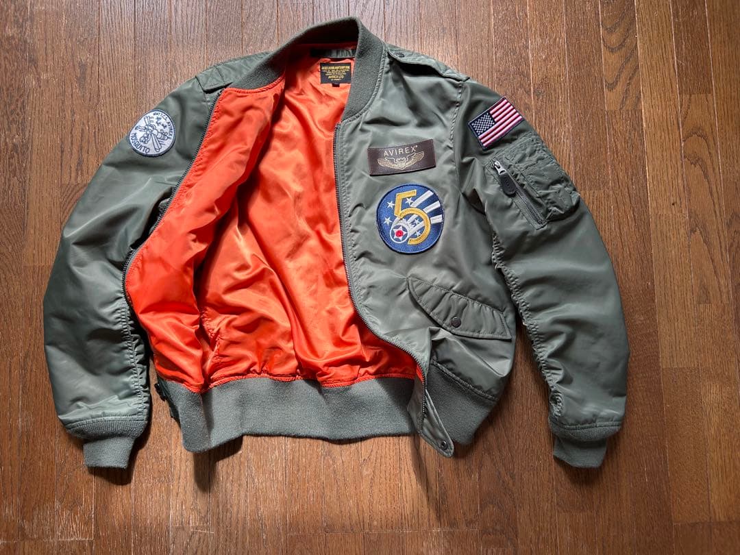 【美品】アヴィレックス AVIREX L－2 5th AIR FORCE