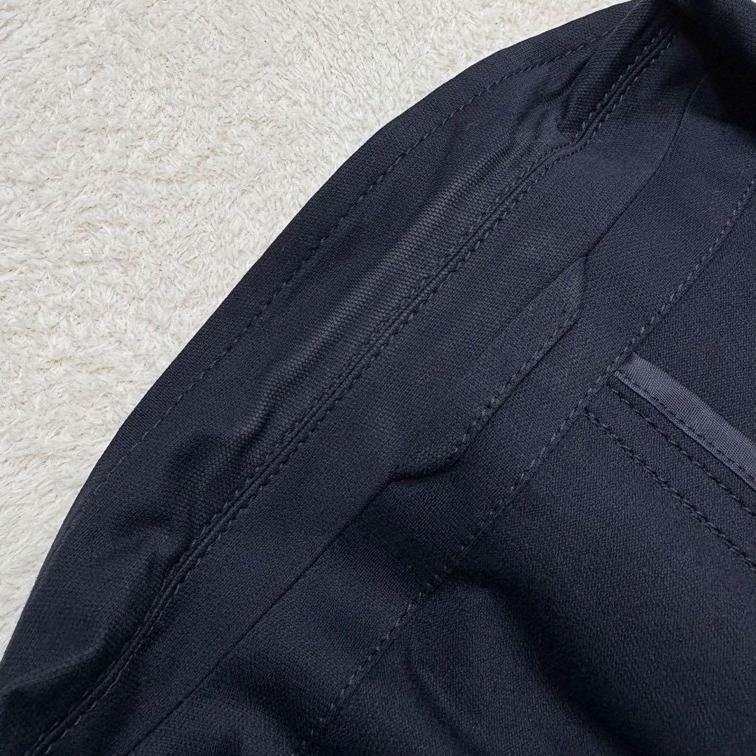 【美品✨リネン✨L】バーバリーブラックレーベル テーラードジャケット チェック