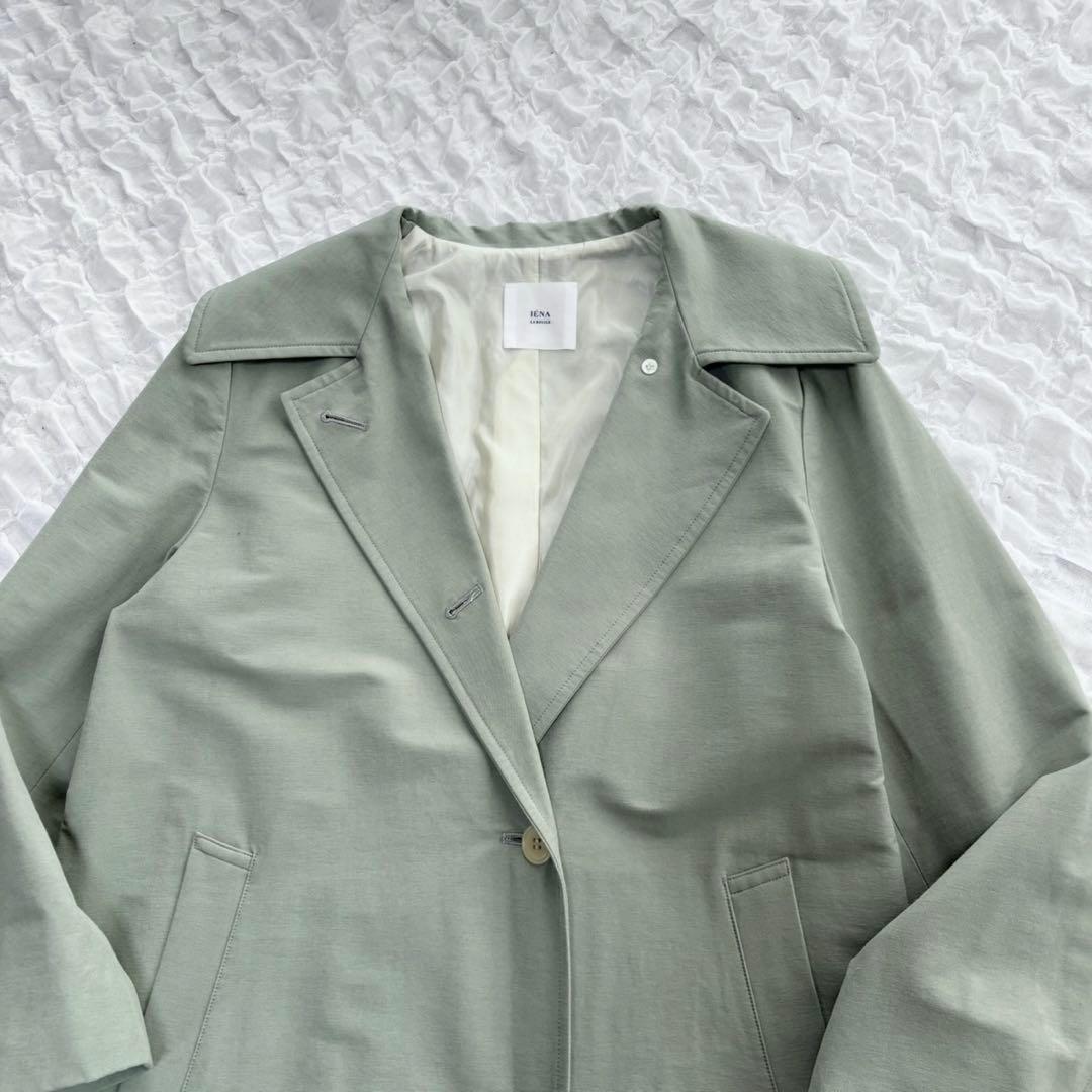 【美品】 イエナ V/PA グログランステンカラーコート 近年モデル