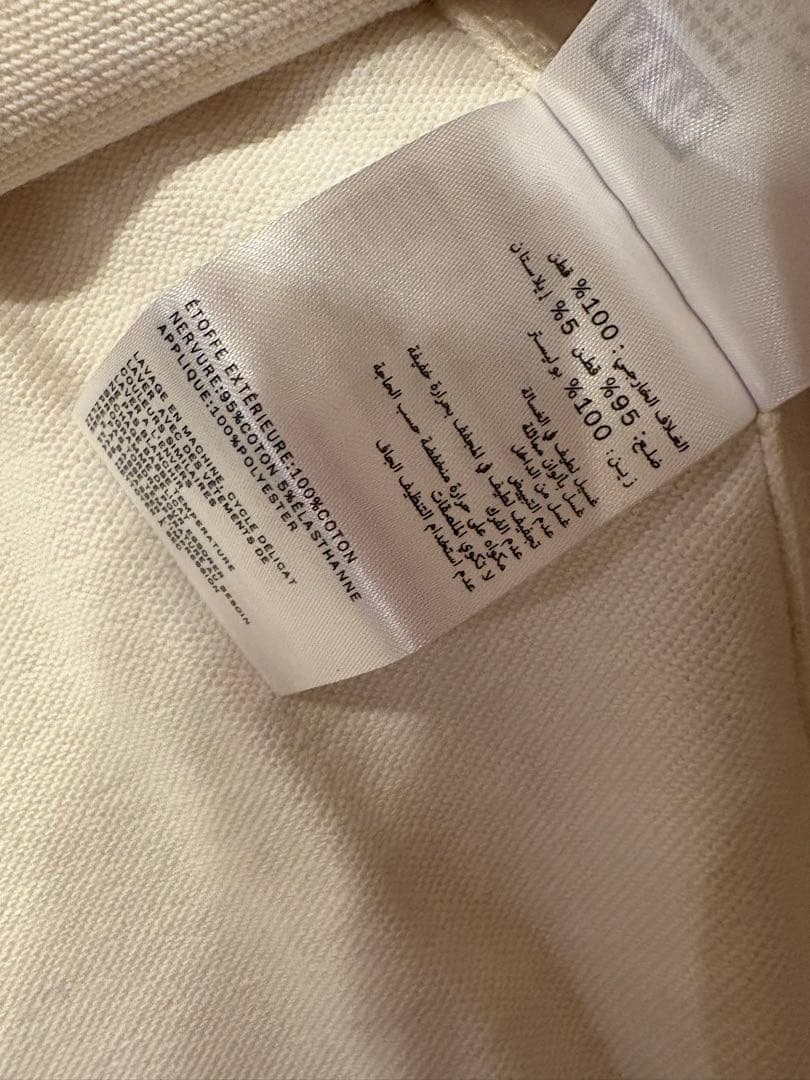 KITH ホワイトブルー VネックTシャツ