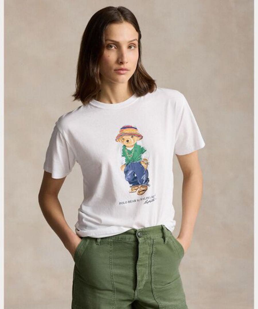 Polo ポロベア コットン ジャージー Tシャツ