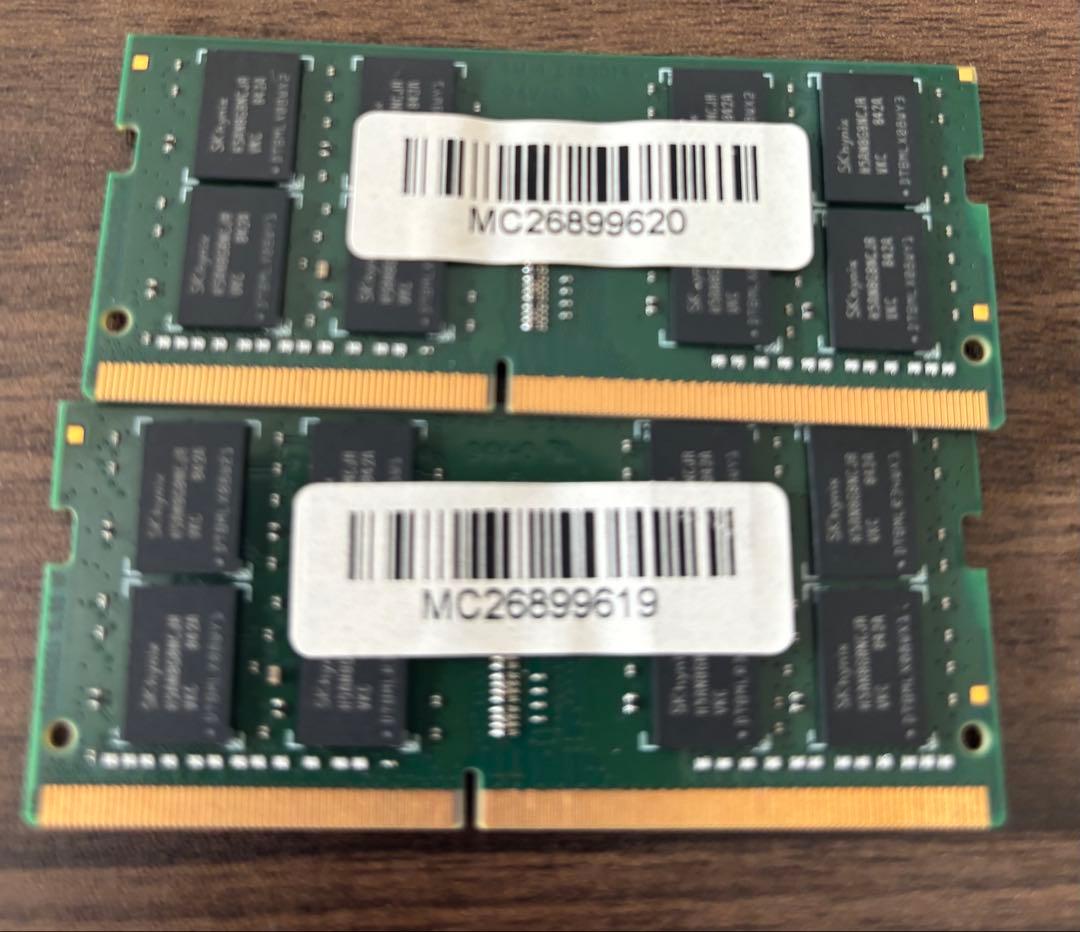 ADATA 16GB DDR4 メモリ 2枚セット