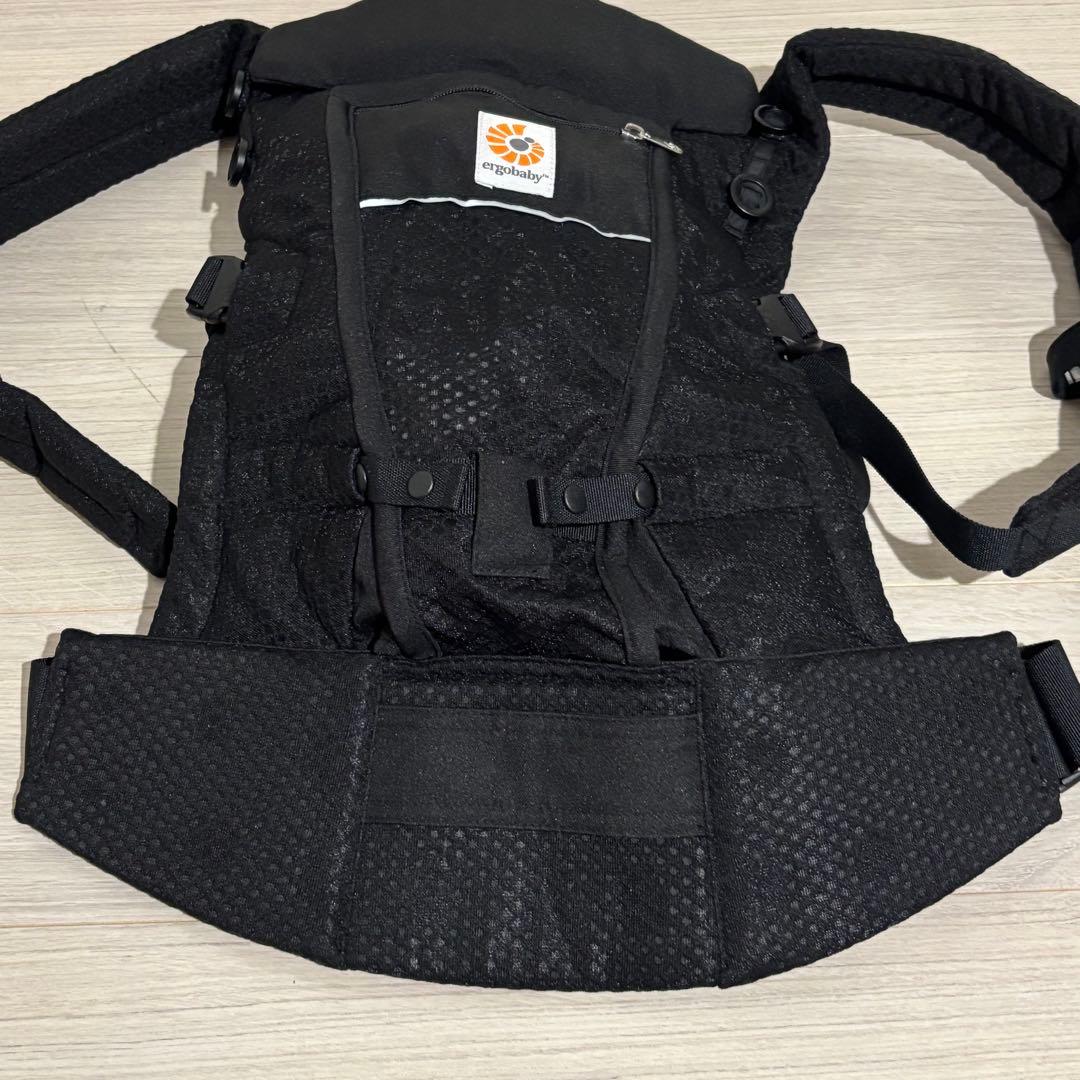 【美品】エルゴベビー 抱っこ紐 アダプト ソフトフレックス オニキスブラック