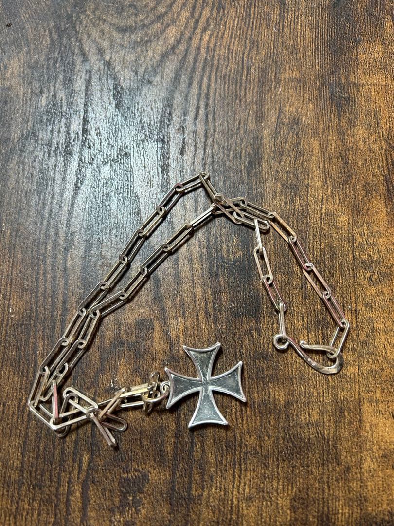 アイアンクロス　レッドテイル　バイス　ネックレス　VISE シルバー