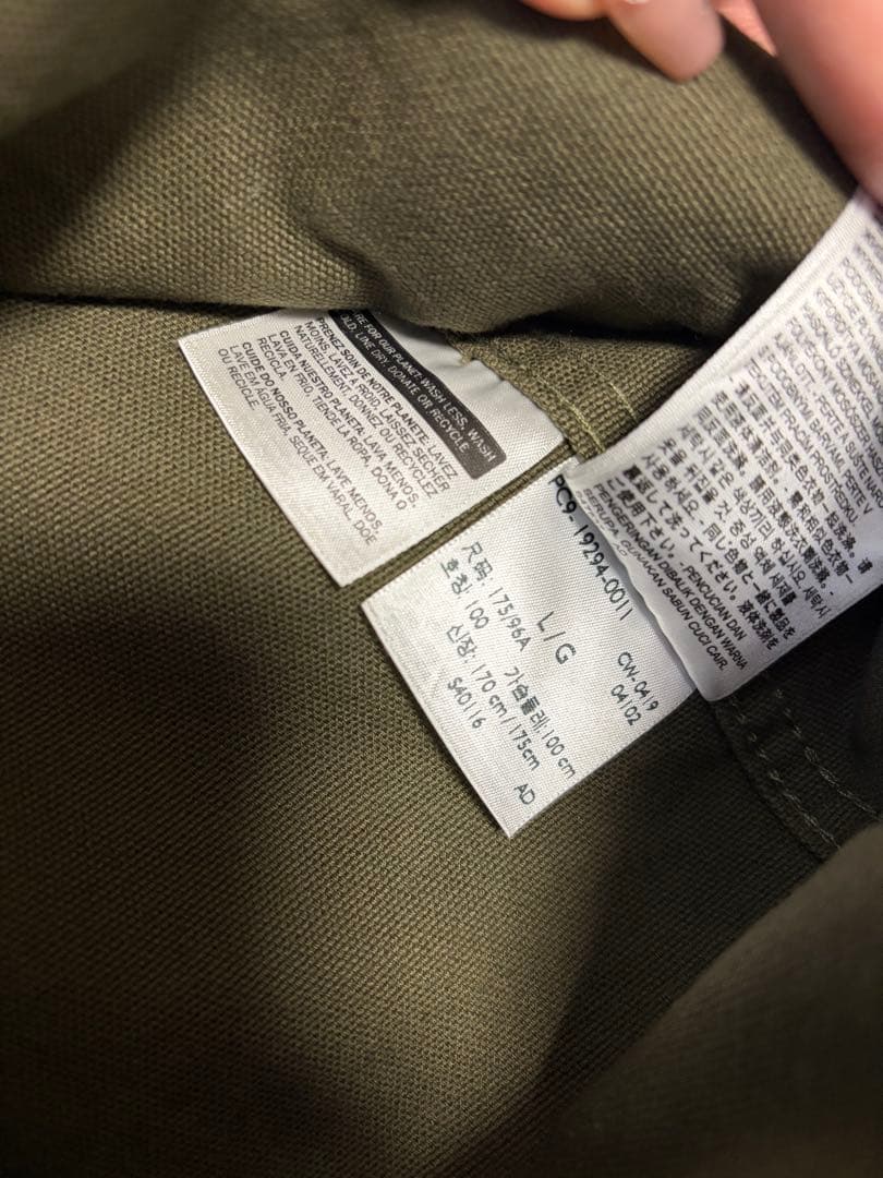 Levi's カーキ カバーオール L