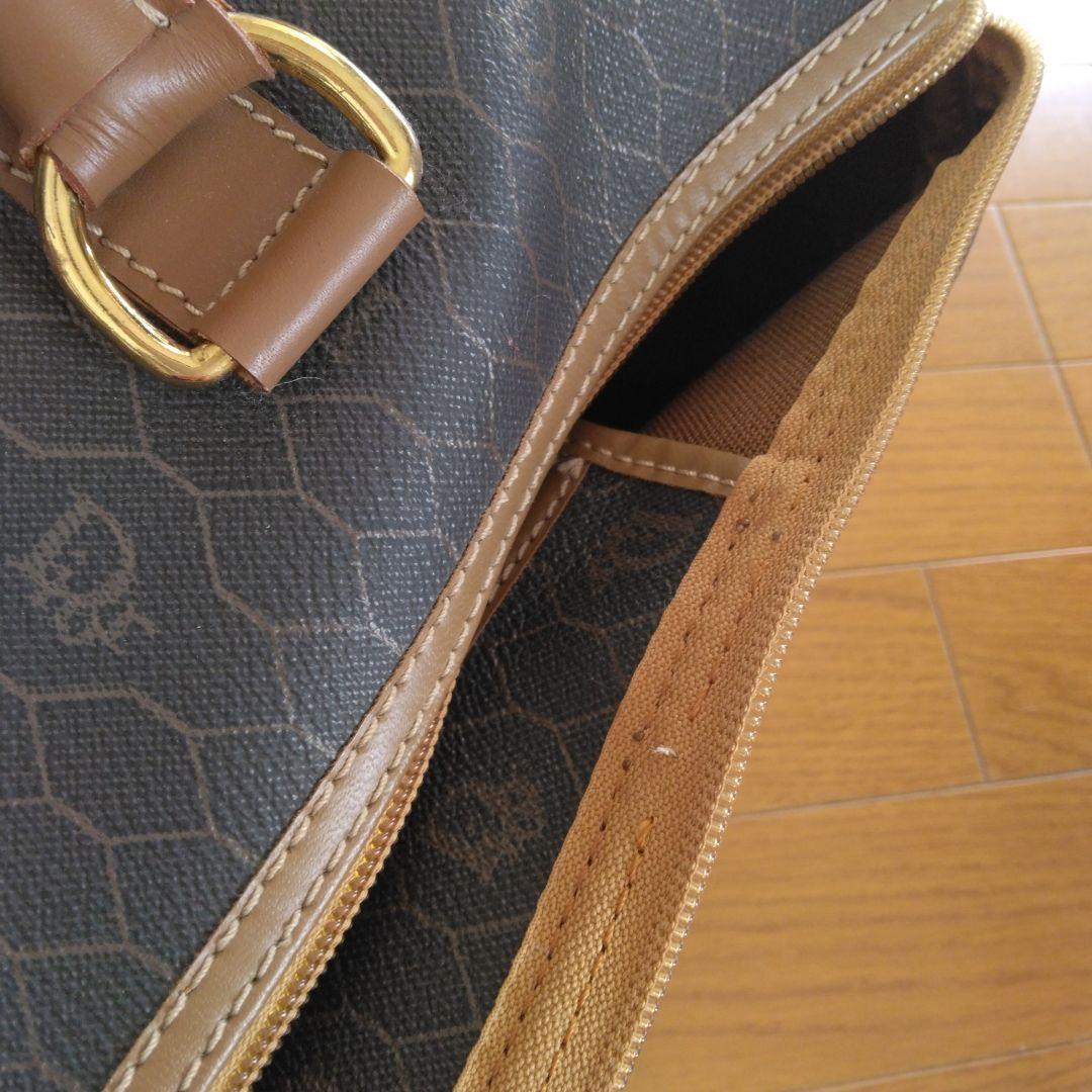 美品　Christian　Dior　ボストンバッグ　ハニカム柄　大容量