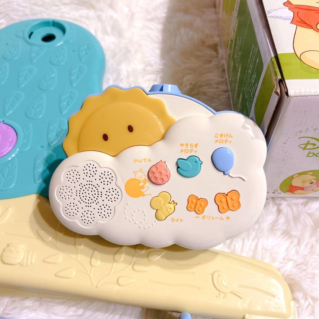プーメリー 美品✨選べる回転 6WAYジムにへんしんメリー くまのプーさん