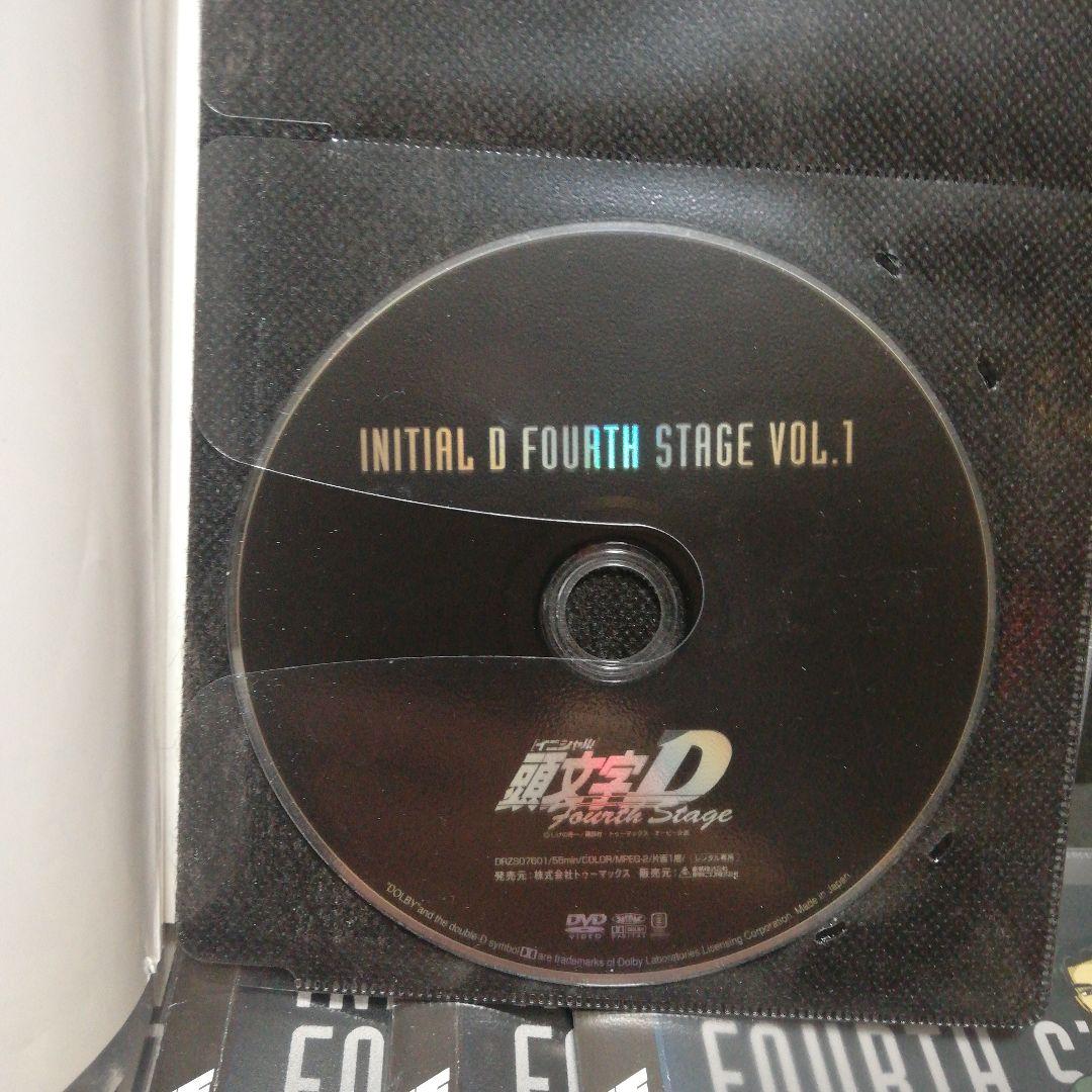 頭文字D イニシャルD Fourth Stage　DVD　全12