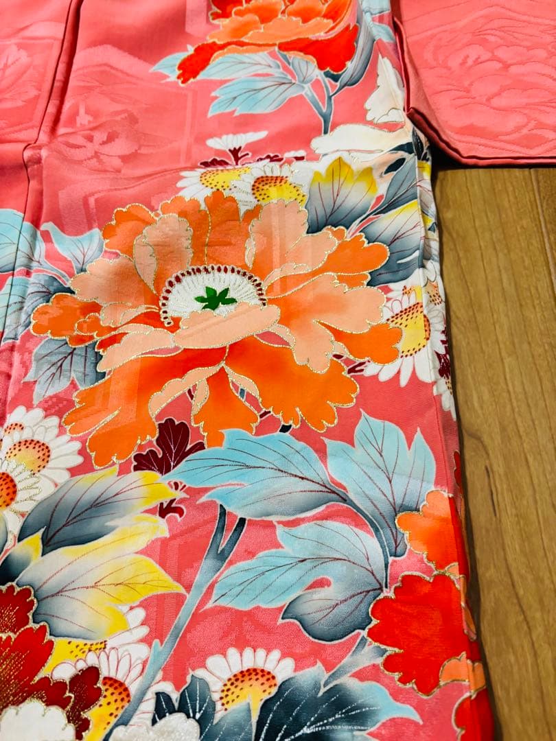 限定価格‼️ アンティーク綺麗な花柄ピンクと２点セット