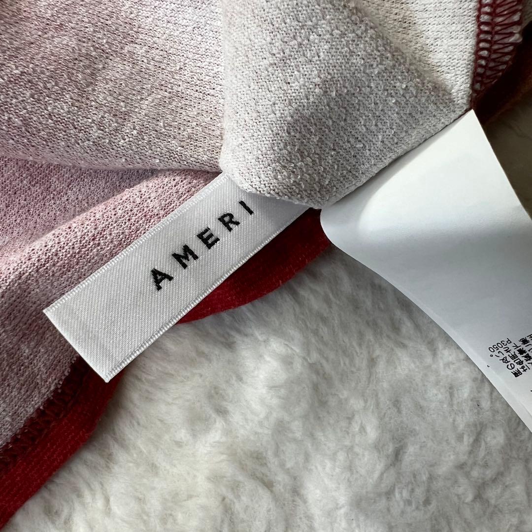 Ameriアメリヴィンテージ　グラデーションオーバーサイズTシャツ★レッド