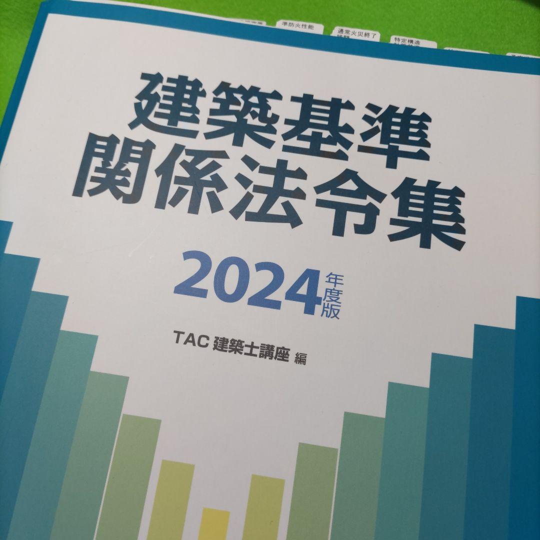 大幅値下げ！一級建築士【線引済・告示対応】TAC法令集＋ウラ指導＋スーパー記憶術
