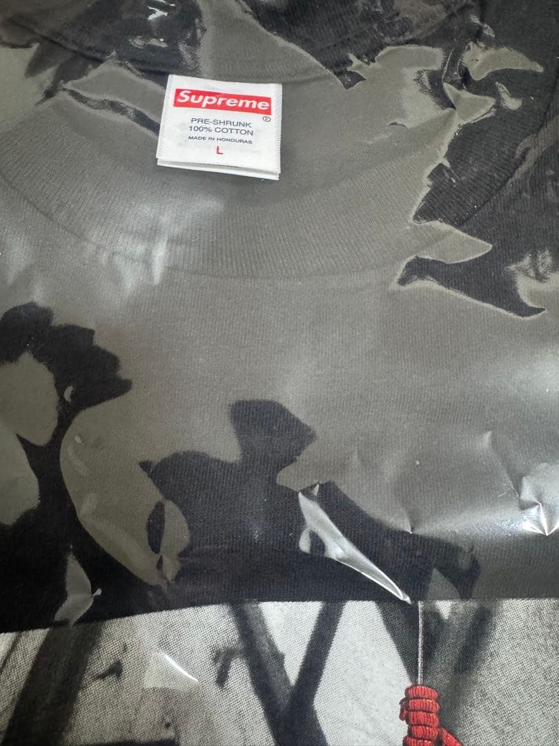 新品未使用　シュプリーム　スパイダーマン　Tシャツ　黒