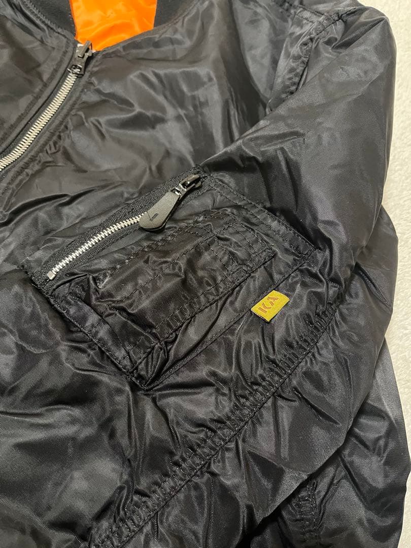 サイズ◎ KNOX ARMORY MA-1 XL ブラック　ALPHA