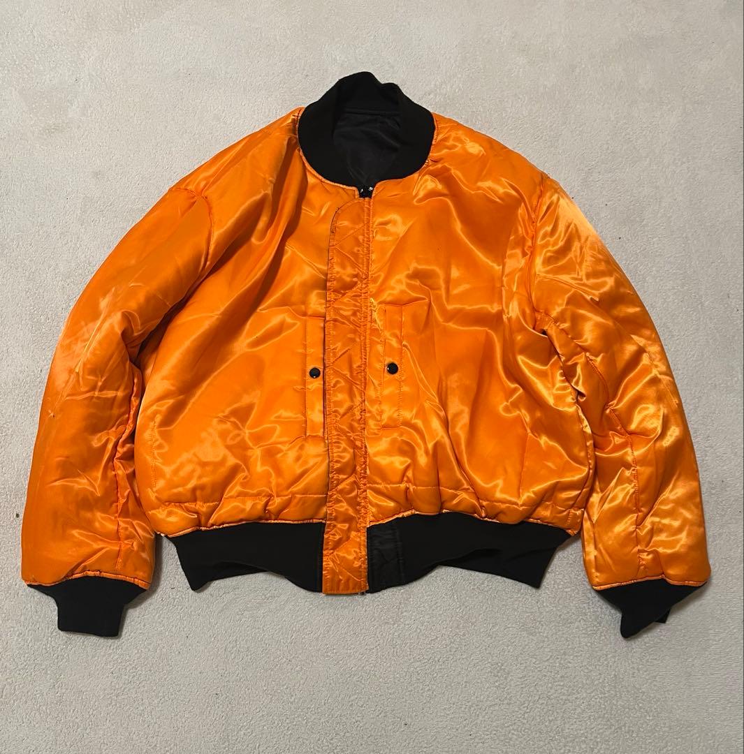 サイズ◎ KNOX ARMORY MA-1 XL ブラック　ALPHA