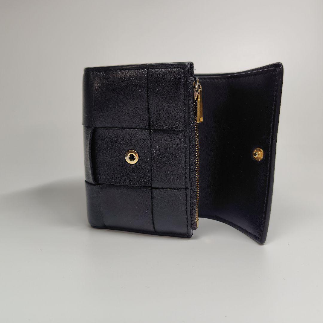✨️極美品✨️　ボッテガ　BOTTEGA VENETA　カセット　三つ折り財布