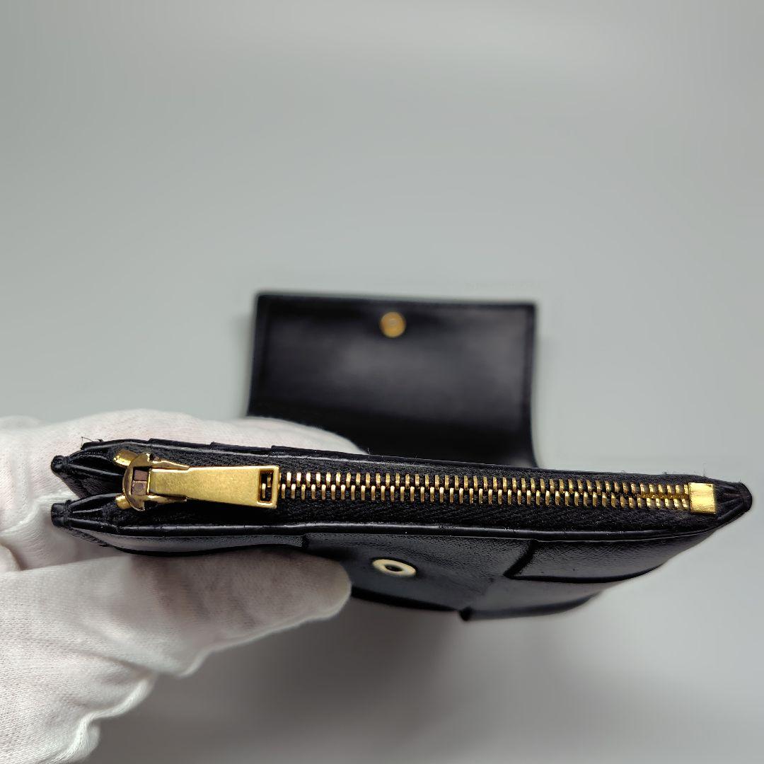 ✨️極美品✨️　ボッテガ　BOTTEGA VENETA　カセット　三つ折り財布