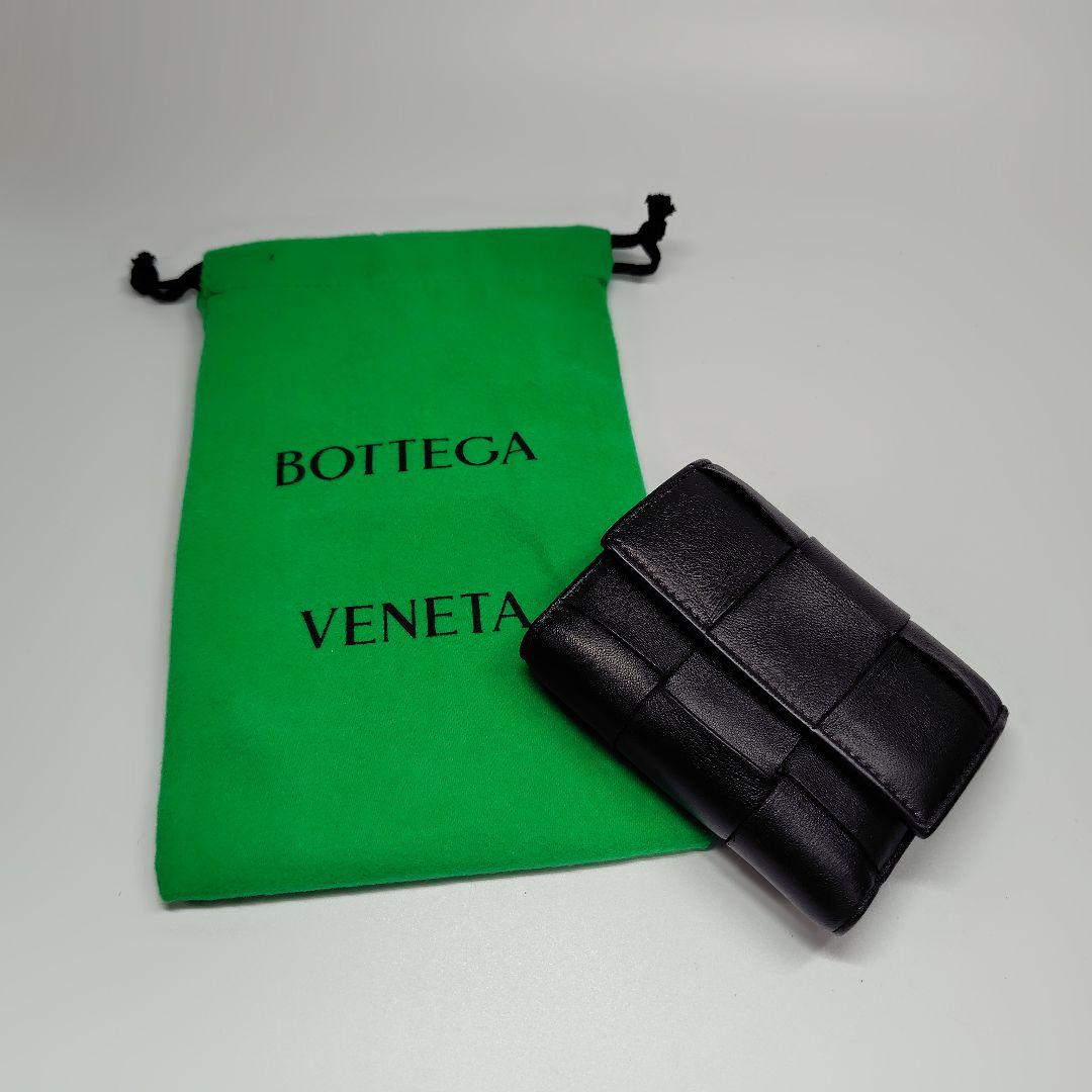 ✨️極美品✨️　ボッテガ　BOTTEGA VENETA　カセット　三つ折り財布
