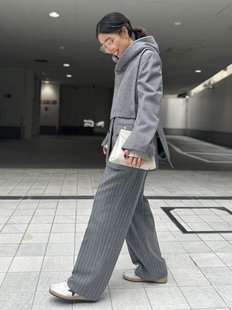 小物 24AW GOOD GRIEF HOODED KNIT SNOOD