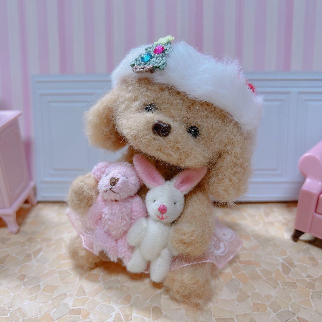 トイプードルちゃんサンタクロース2点おまとめ