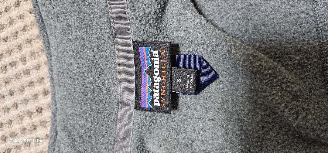 Patagonia Synchilla ベスト S グレー