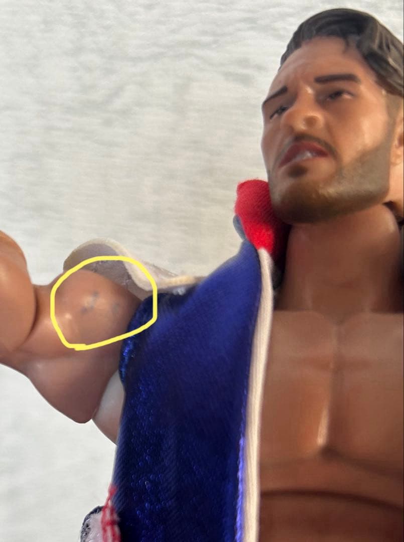 新日本プロレス ウィルオスプレイ　フィギュアAEW WILLOSPREAY