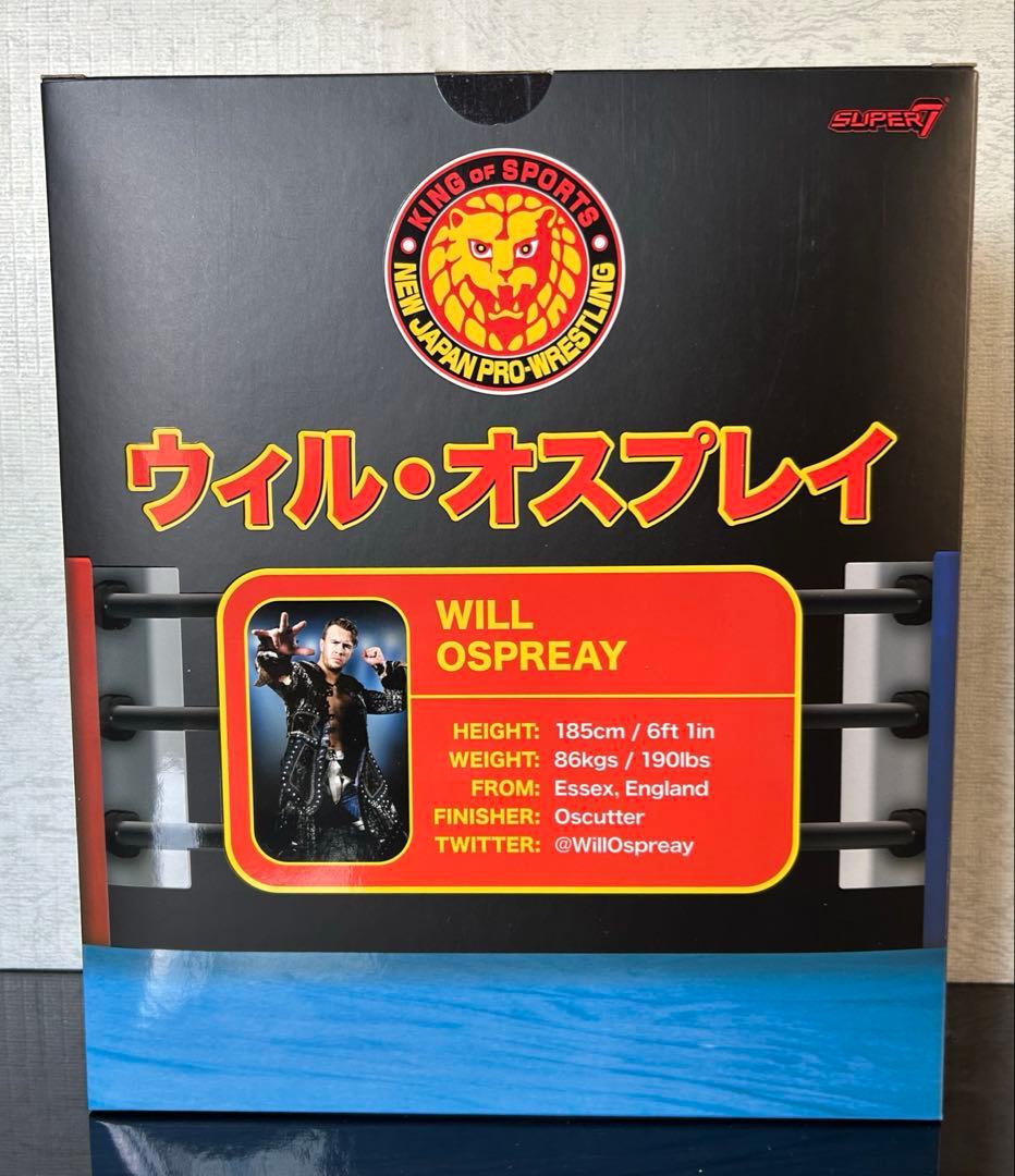 新日本プロレス ウィルオスプレイ　フィギュアAEW WILLOSPREAY