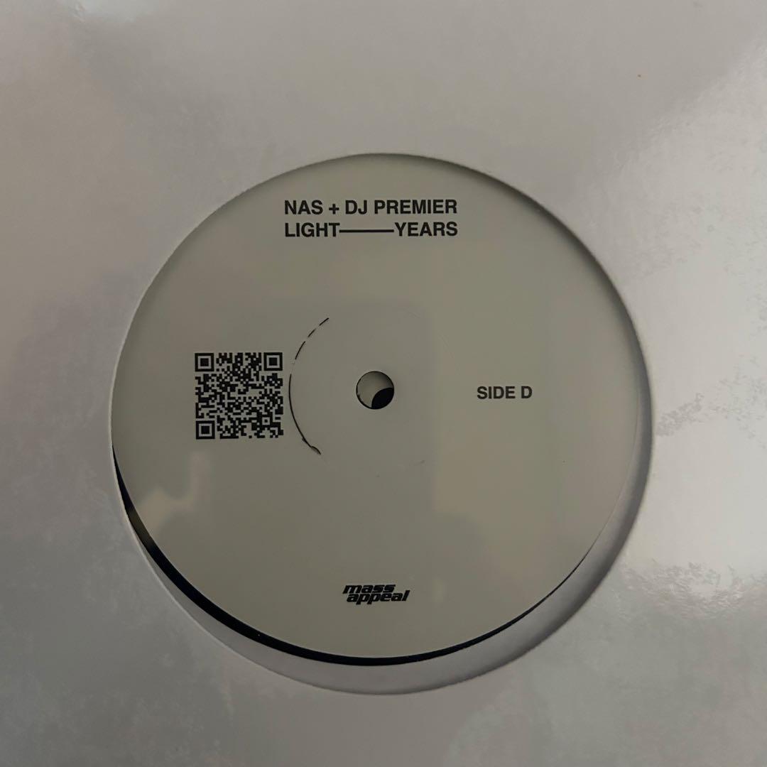 新品 Nas & DJ Premier / Light-Years 2LP