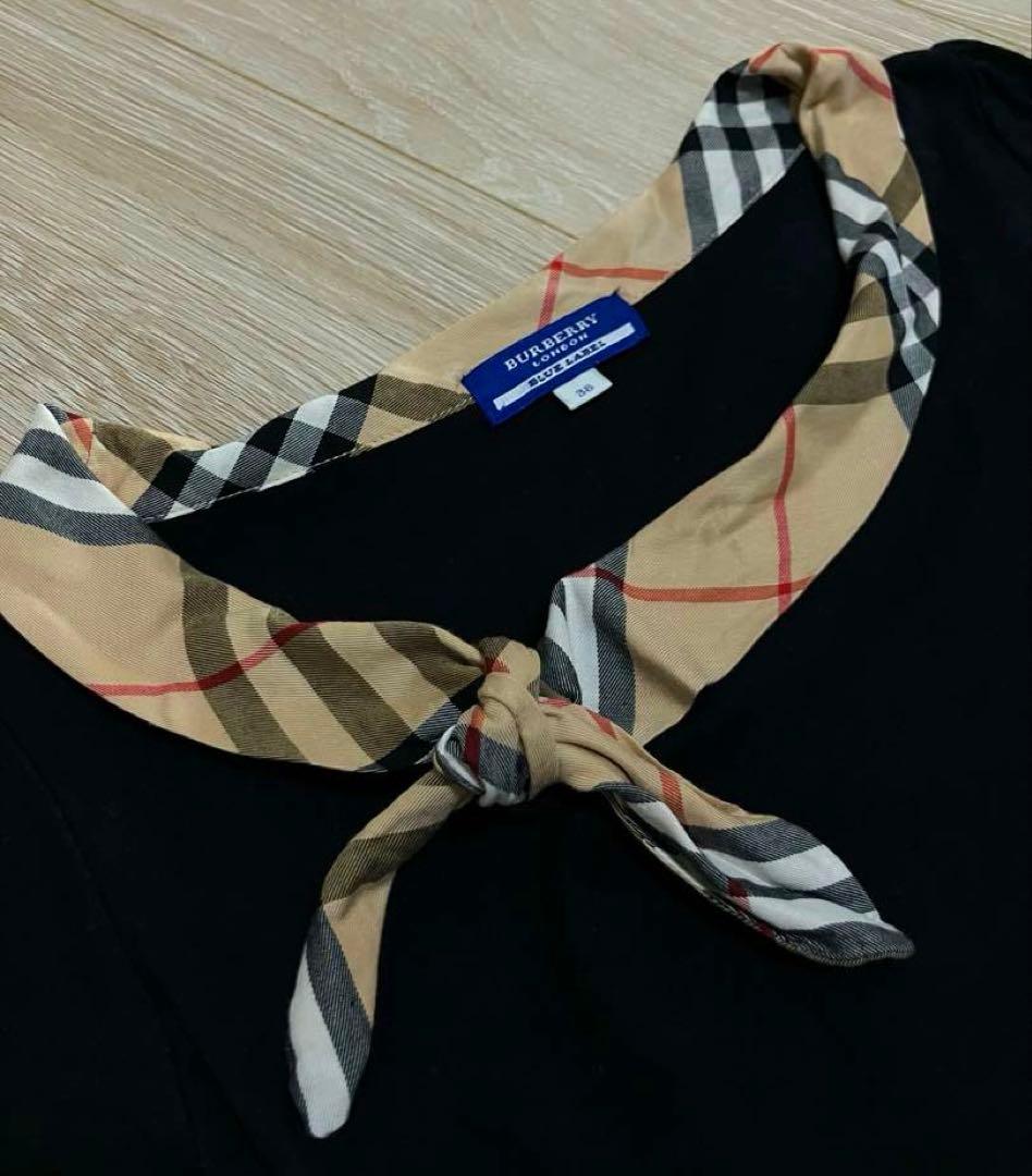 BURUERRY BLUE LABEL バーバリーブルーレーベル　半袖カットソー