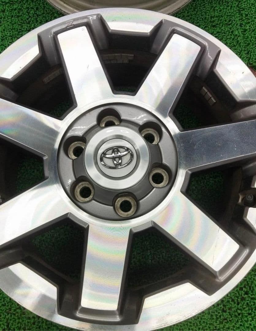なっとういち　17インチ トヨタ純正 FJクルーザー 純正OPホイール