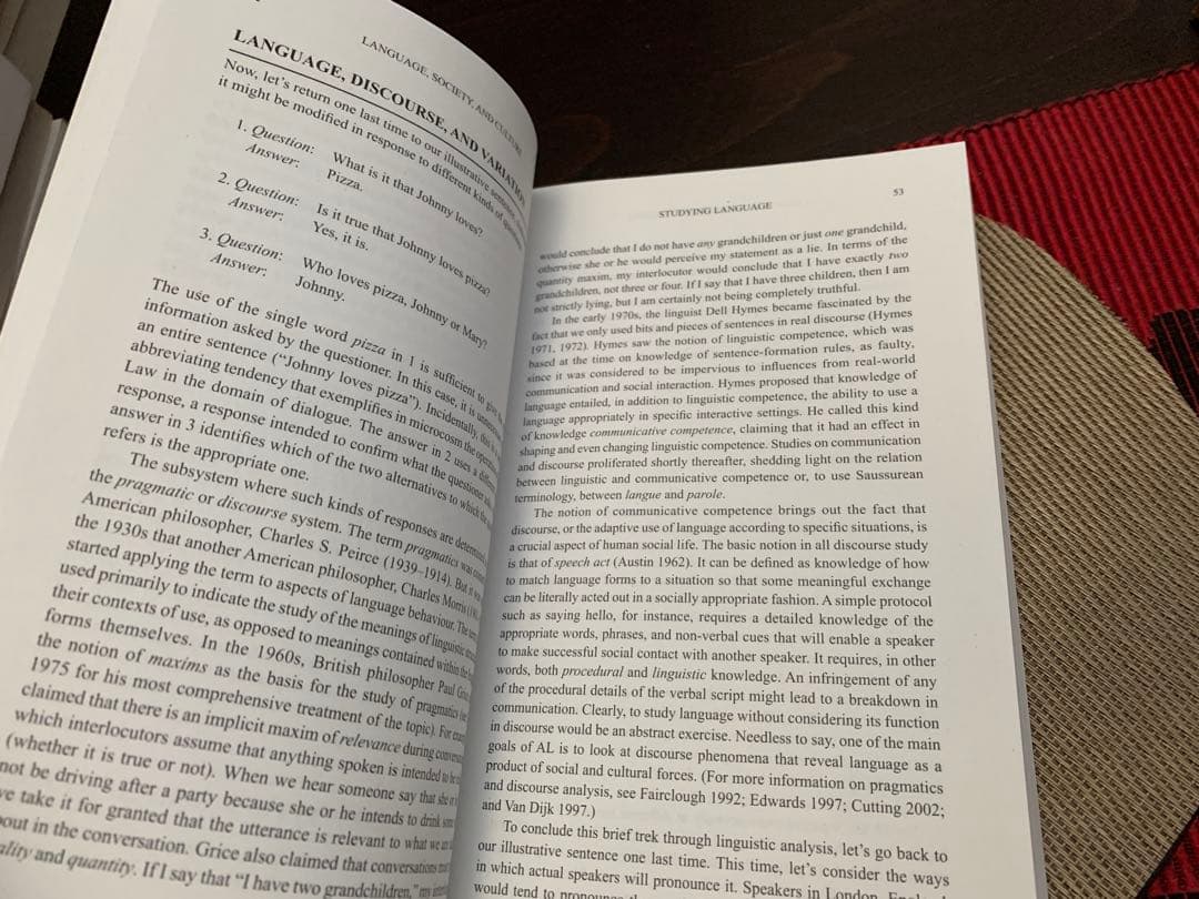 希少　Language, Society, and Culture