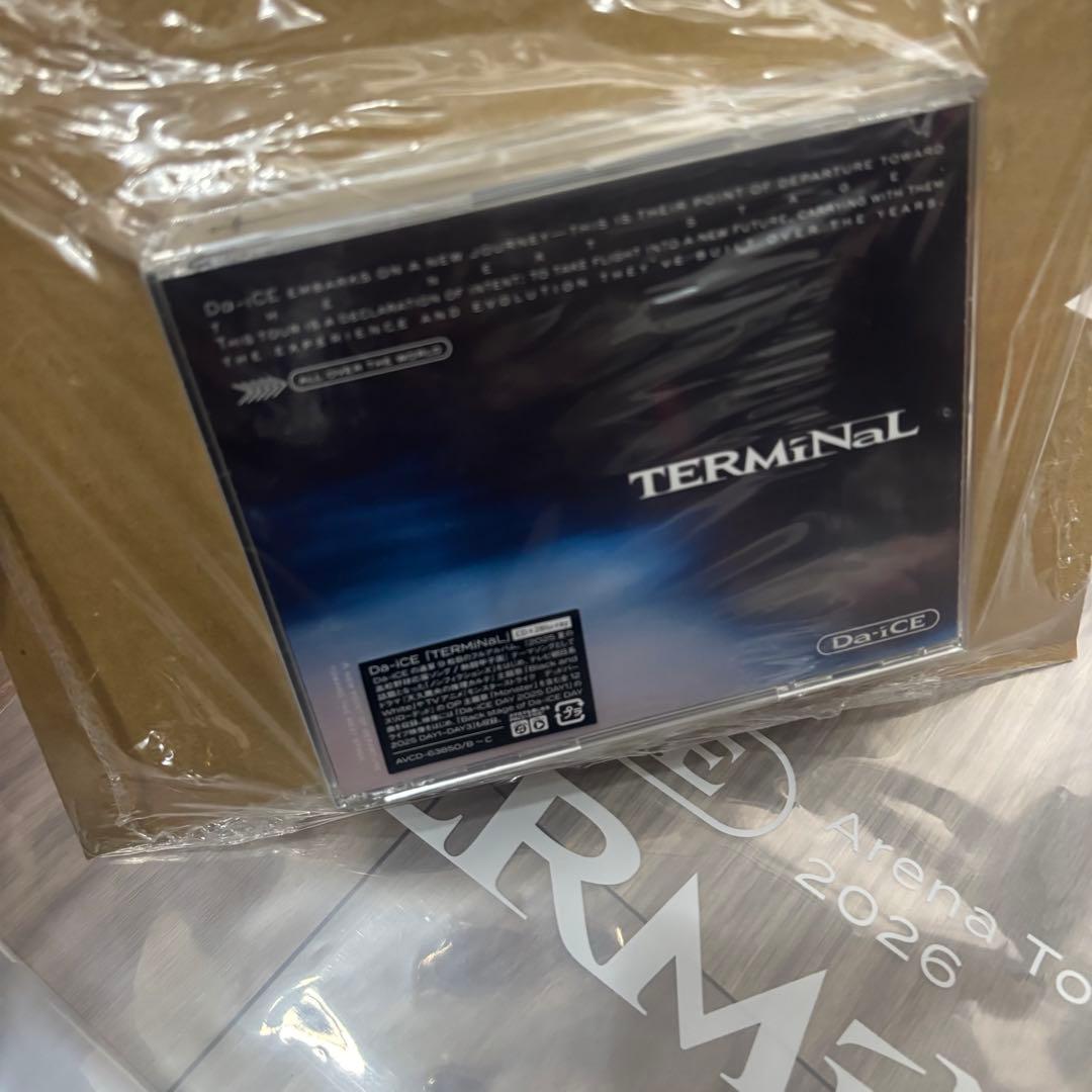 Da-iCE TERMiNaL CD + 2Blu-ray EC限定ショッパー付