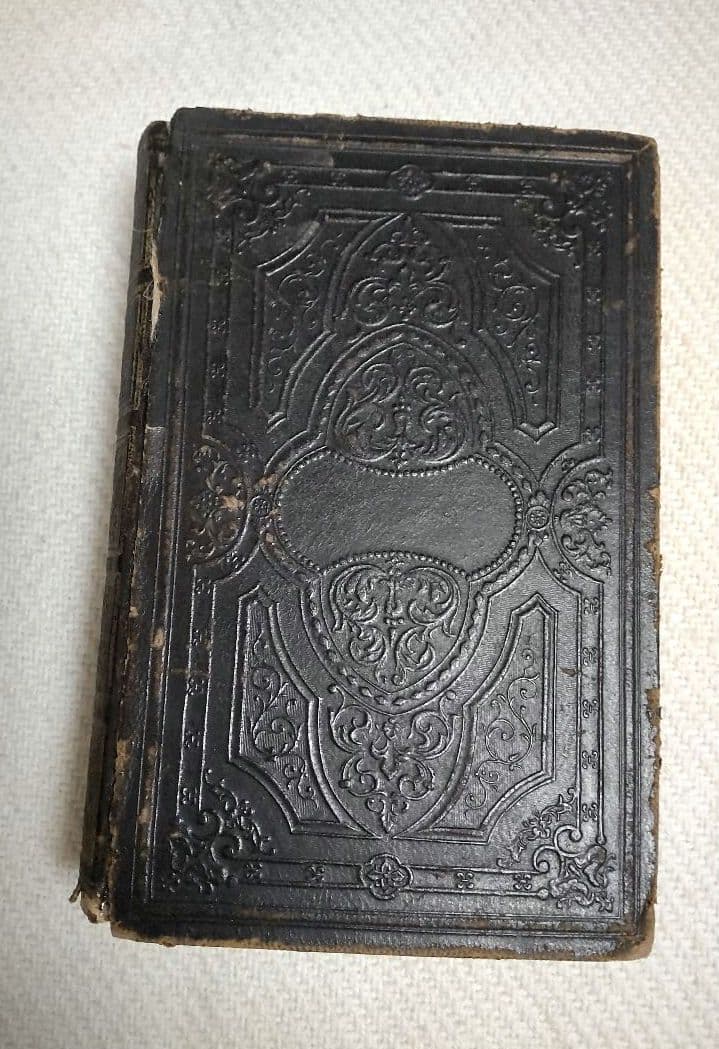 ドイツアンティーク 讃美歌本 アンティークブック 古書 Bible 聖書