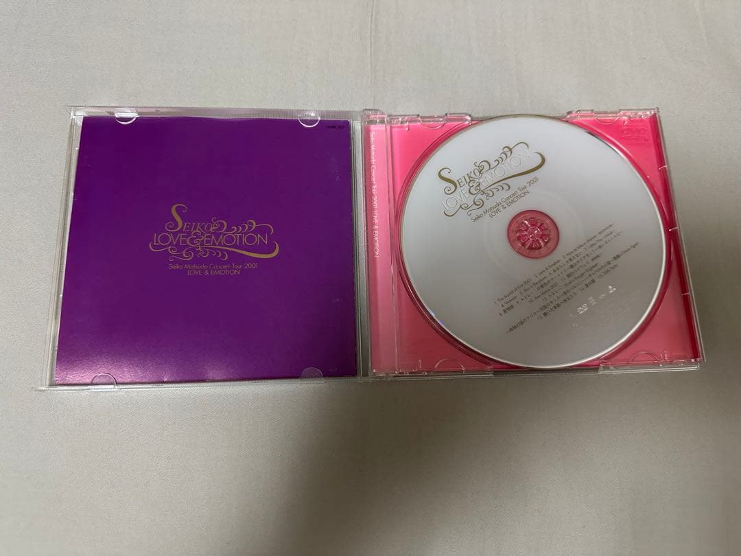 松田聖子 Concert Tour 2001 LOVE EMOTION DVD