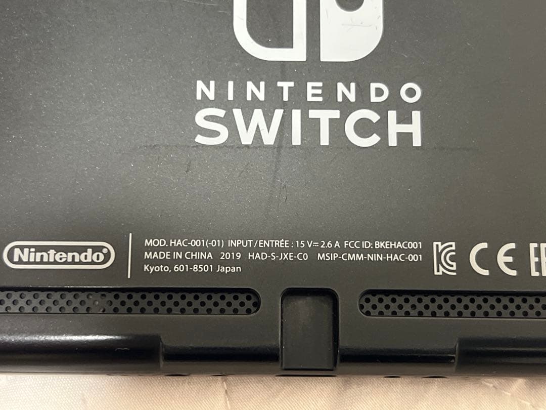 ジャンク　Switch 本体のみ　バッテリー強化版 2019年