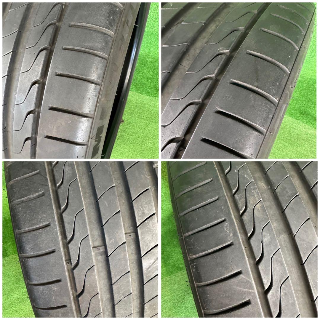 送料無料 245/35ZR20 22年製 バリ溝