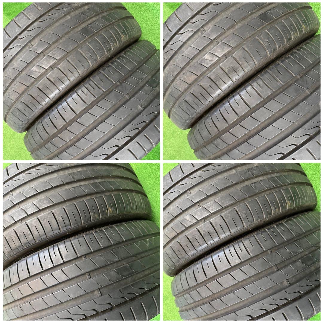 送料無料 245/35ZR20 22年製 バリ溝