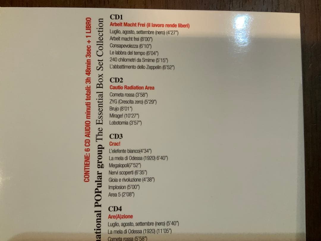 アレア★The Essential Box Set Collection 6CD