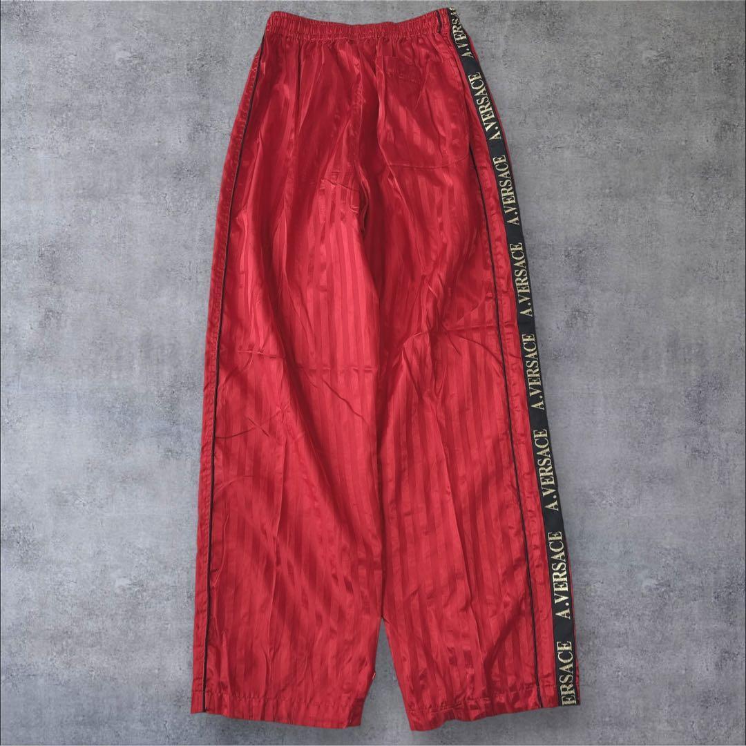 A.VERSACE ナイロンジャージ セットアップ メデューサ デカロゴ M〜L