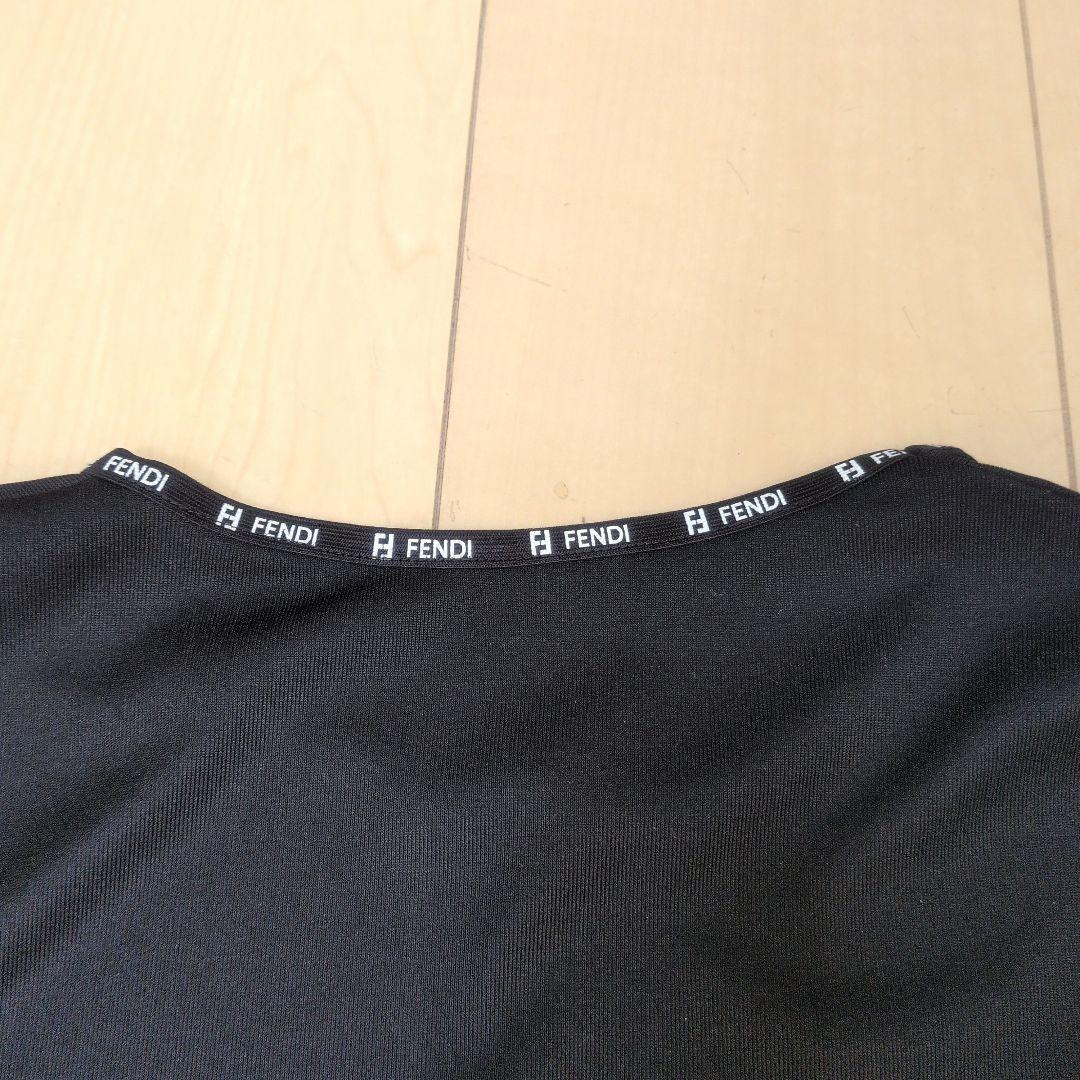 FENDI ブラック 長袖 Tシャツ